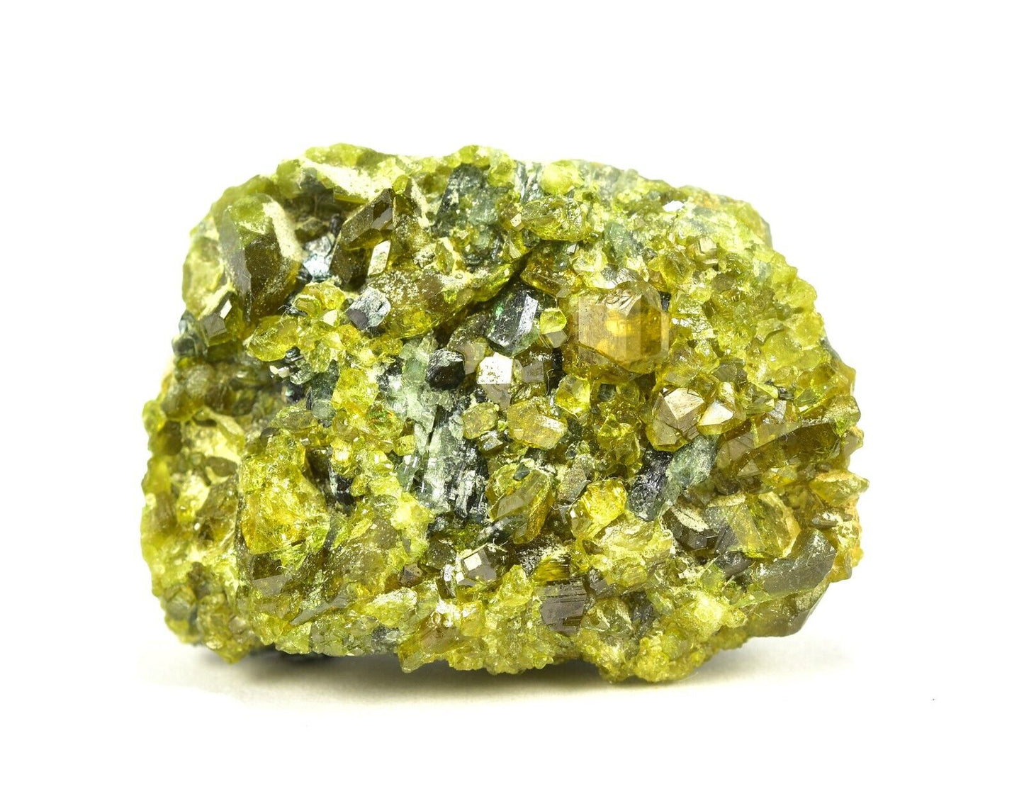 74 Carats Lustrous Top Quality Epidote Crystal From Pakistan